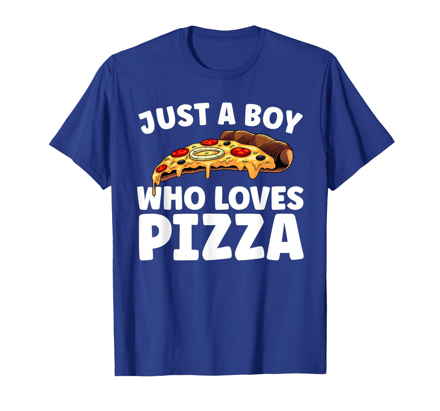 Cool Pizza Art For Men Boys Italian Pizza Lover Novelty T-Shirt
