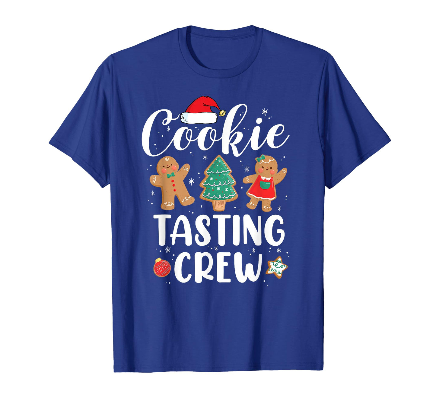 Cookie Tasting Crew Funny Pajamas Family Xmas Christmas T-Shirt