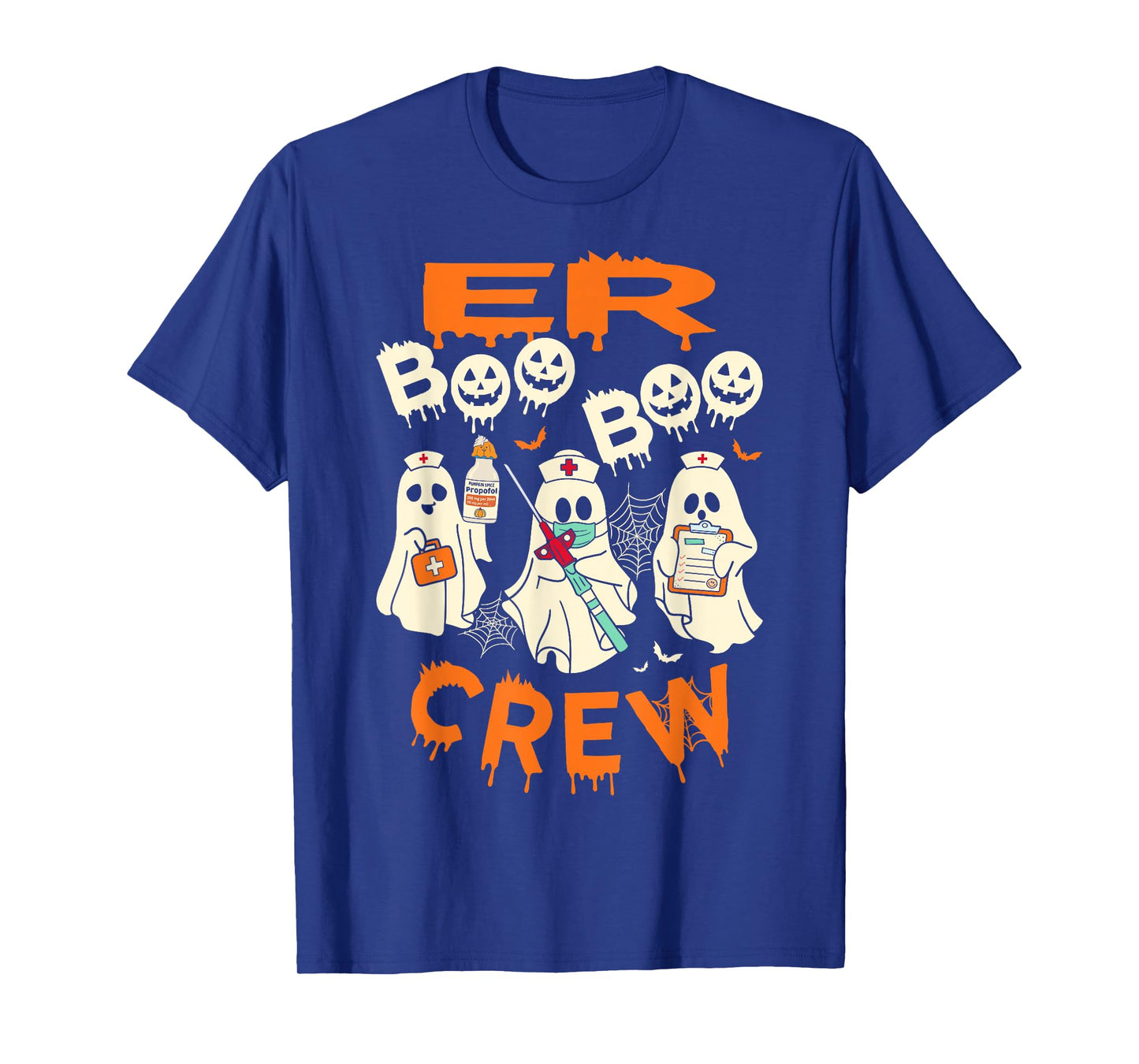 Cute Emergency Department Funny ER Nurse Halloween T-Shirt