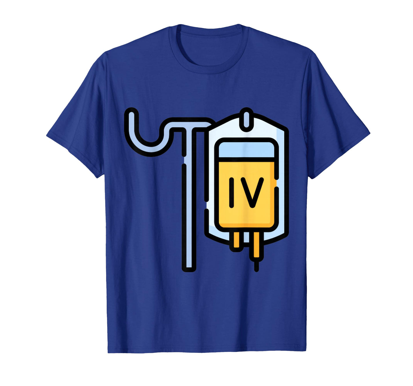 Clever Witty IV Designs Really Like IV Intravenous Drips Drip IV Dripping T-Shirt, Small, Black