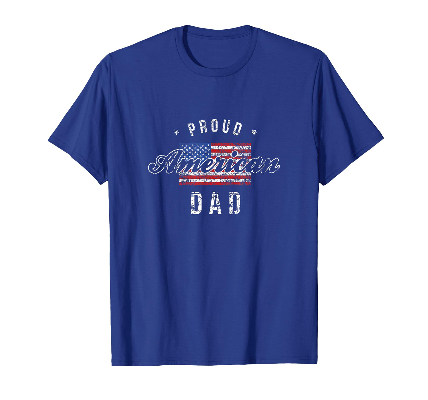 Mens Proud American Dad Shirt, 4th of July Gift USA