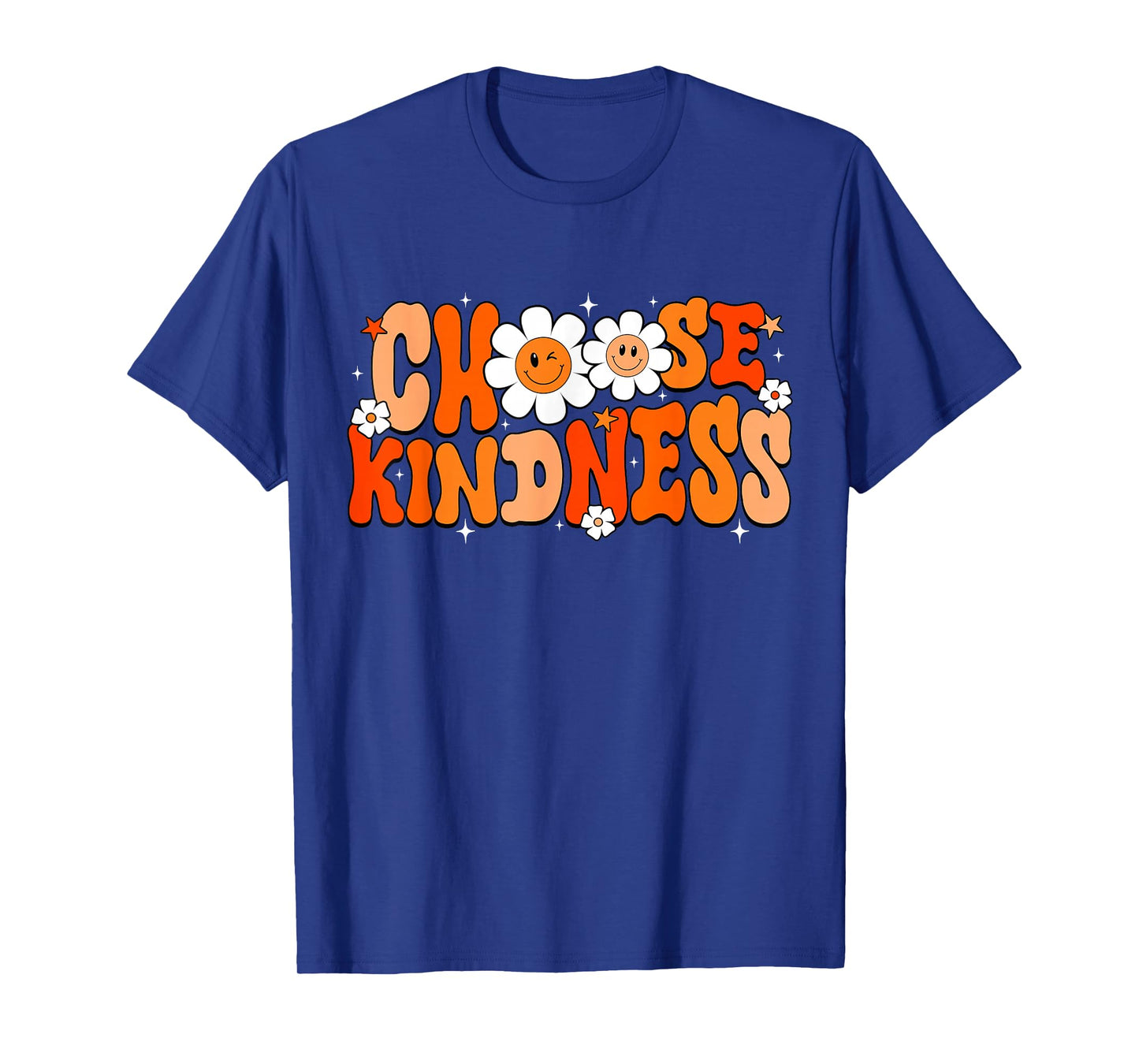 Choose Kindness Shirt Retro Be Kind Inspirational Unity Day T-Shirt