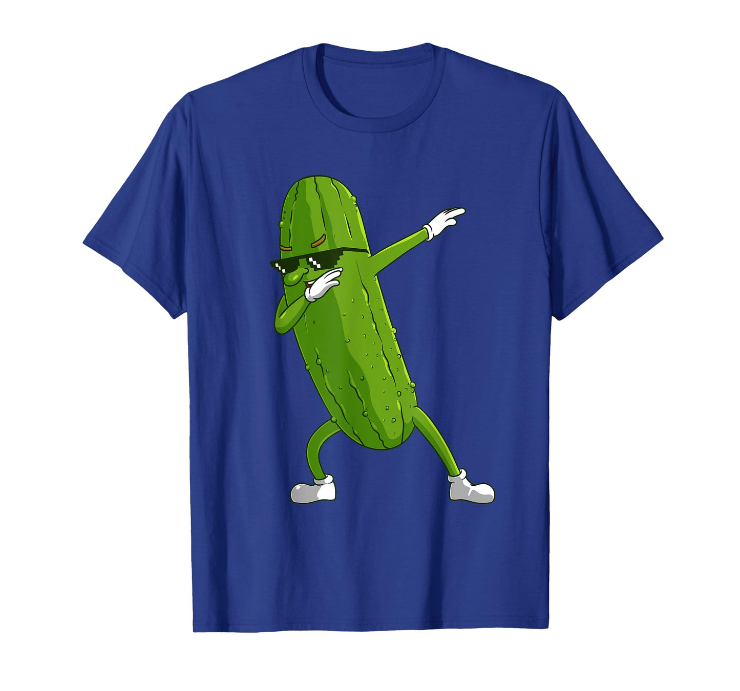 Funny Dabbing Pickle Gift | Cute Dancing Cucumber Men Women T-Shirt