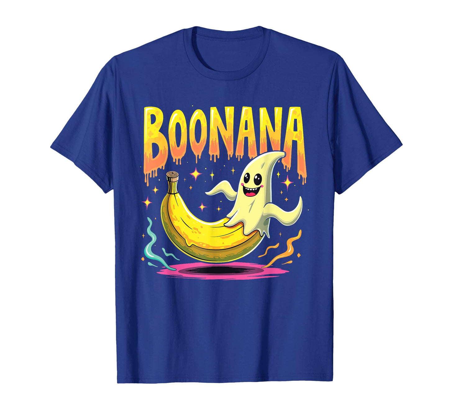Boonana Costume Funny Ghost Banana for Halloween T-Shirt
