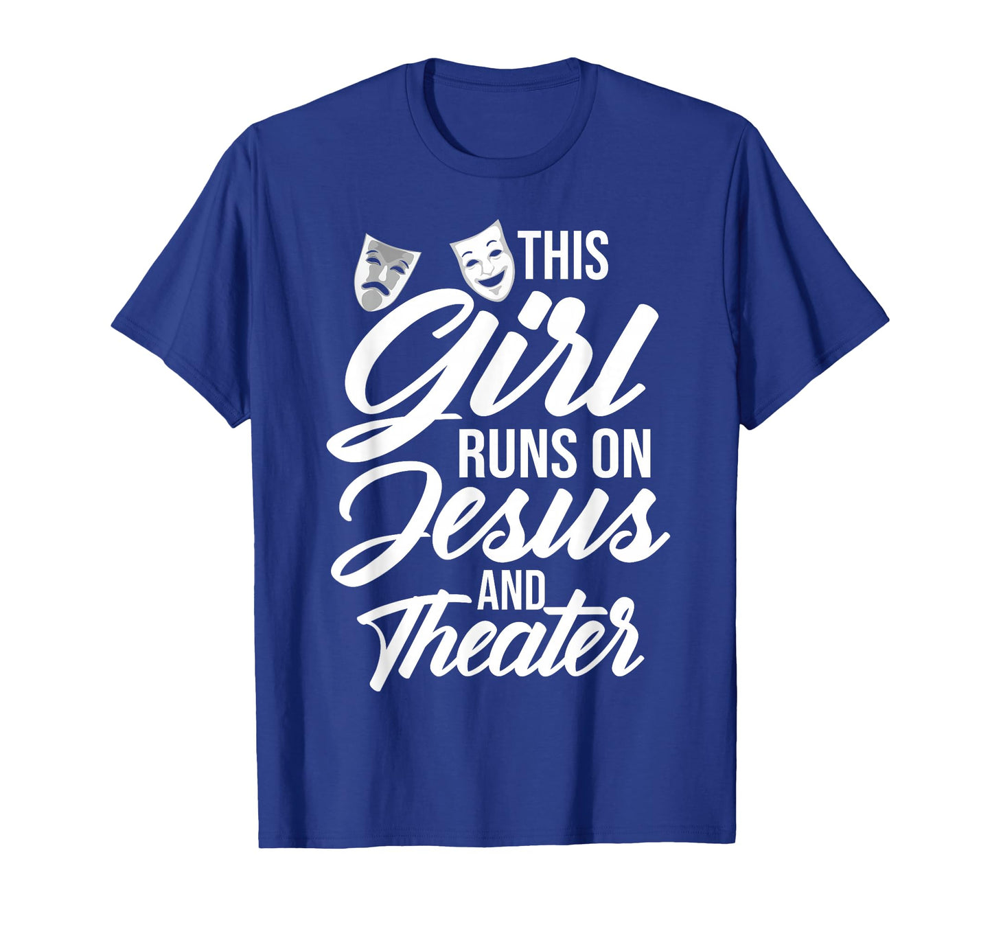 Cool Theater Art for Women Girls Musical Broadway Theater T-Shirt