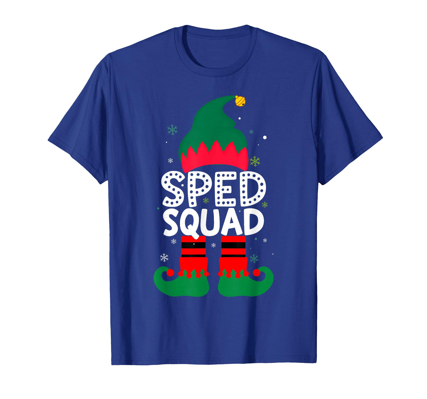Sped Squad Special Education for Santa Family Christmas elf T-Shirt