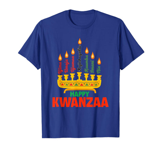 Happy Kwanzaa - African American Heritage Festival T-Shirt