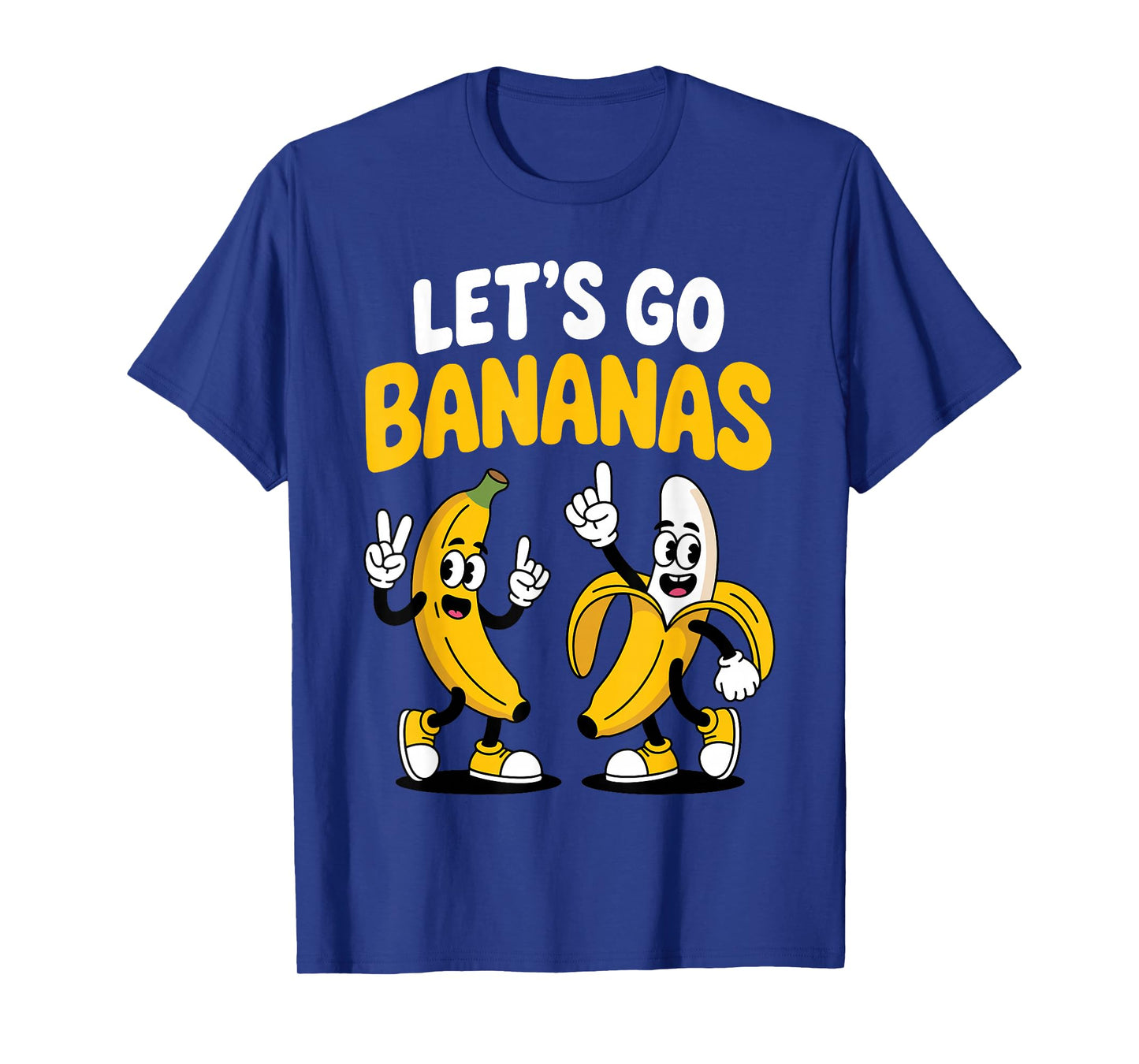 Banana Art for Men Women Kids Yellow Fruit Lovers Bananas T-Shirt
