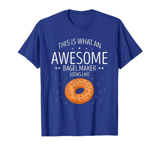 Bagel This Is What An Awesome Bagels Baker Bagel Lover T-Shirt