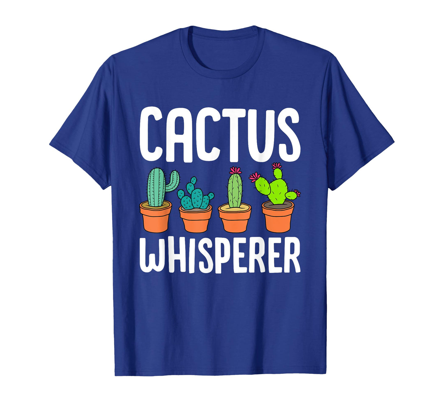 Cute Cactus Whisperer Funny Botany Succulents Lovers Outfit T-Shirt