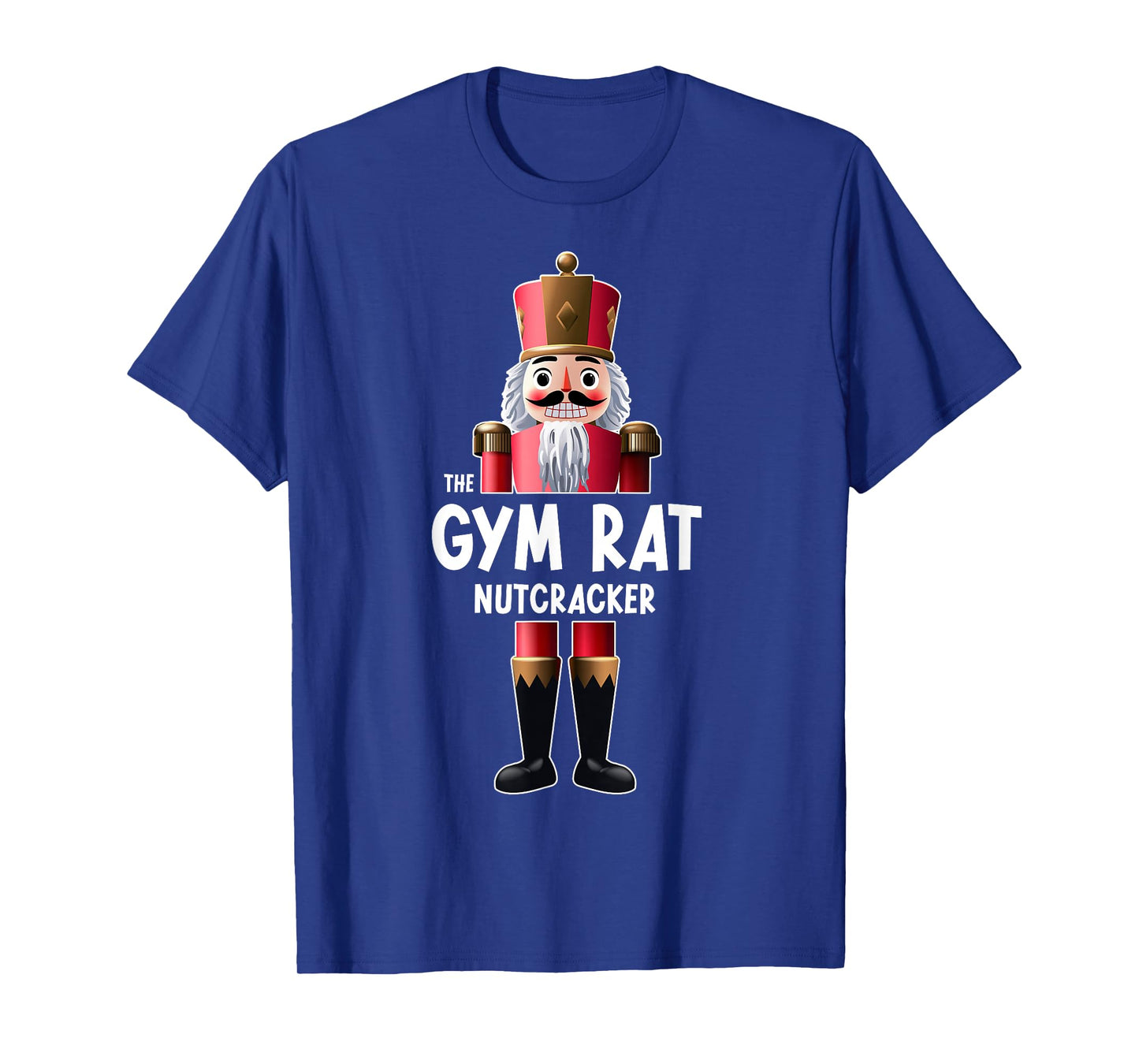 Christmas Party Family Matching Tee New Year Xmas Gym Rat Nutcracker Christmas Workout Gym Humor T-Shirt