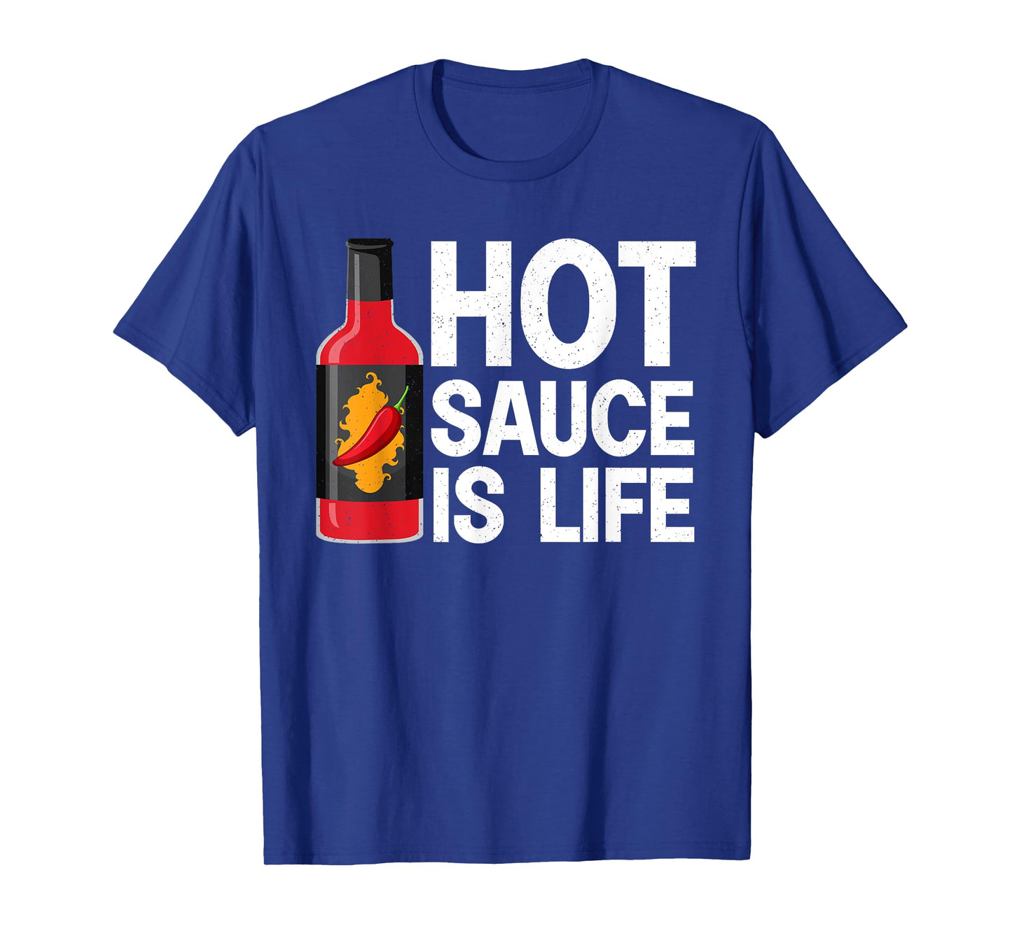 Cool Hot Sauce Art For Men Women Kids Spicy Hot Sauce Lover T-Shirt