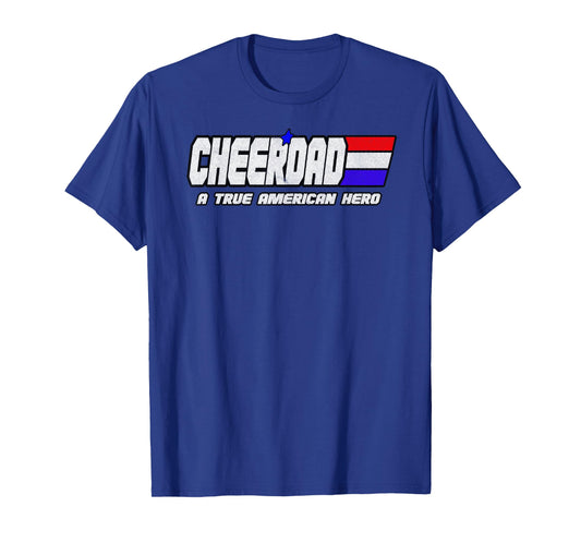 Cheer Dad Shirt for Dad Supporting Daughter Cheerleader T-Shirt