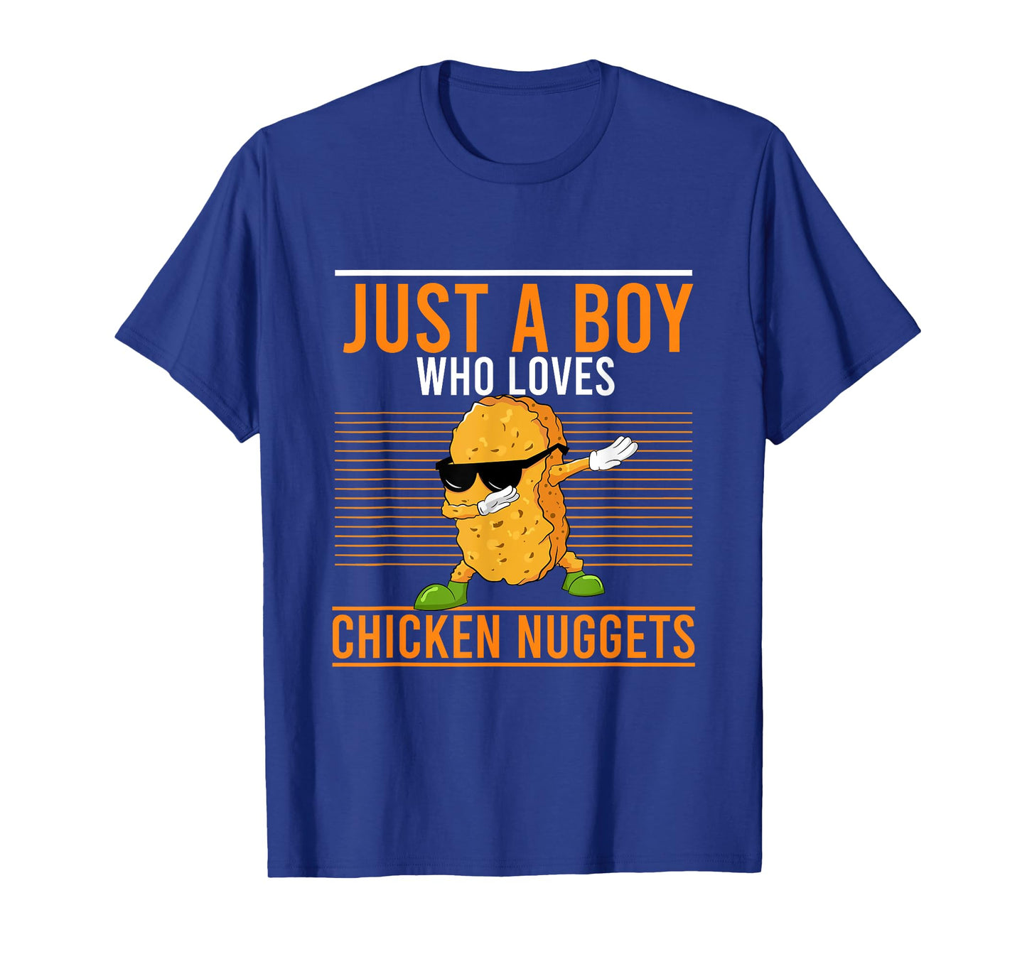 Cool Dabbing Just A Boy Who Loves Chicken Nuggets T-Shirt