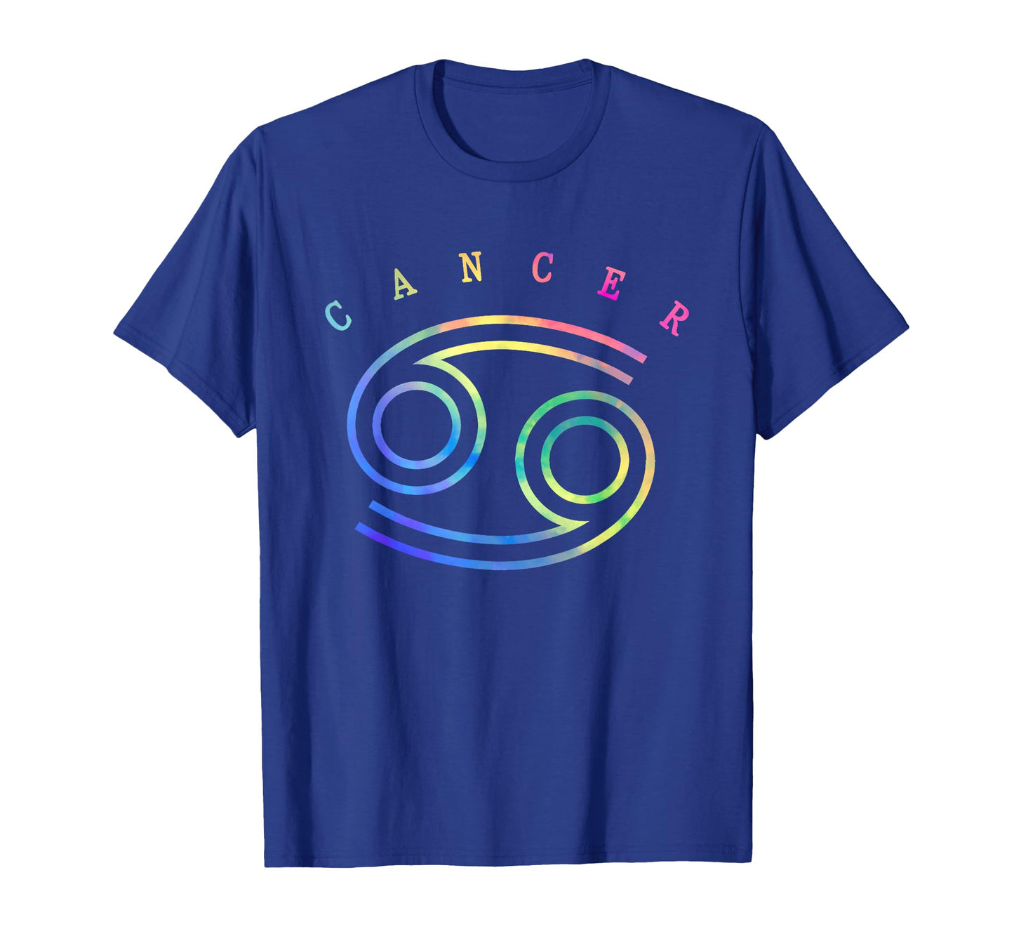 Colorful Zodiac Sign Astrology Astrological Sign Cancer T-Shirt