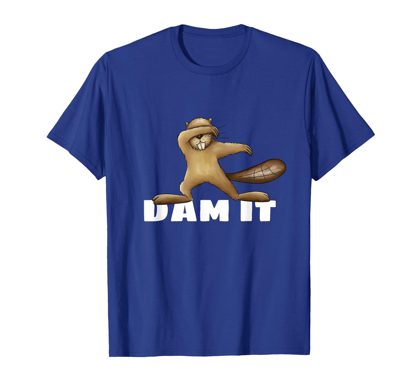 Dam it | Verdammt Dabbender Beaver Word Game Fun T-Shirt