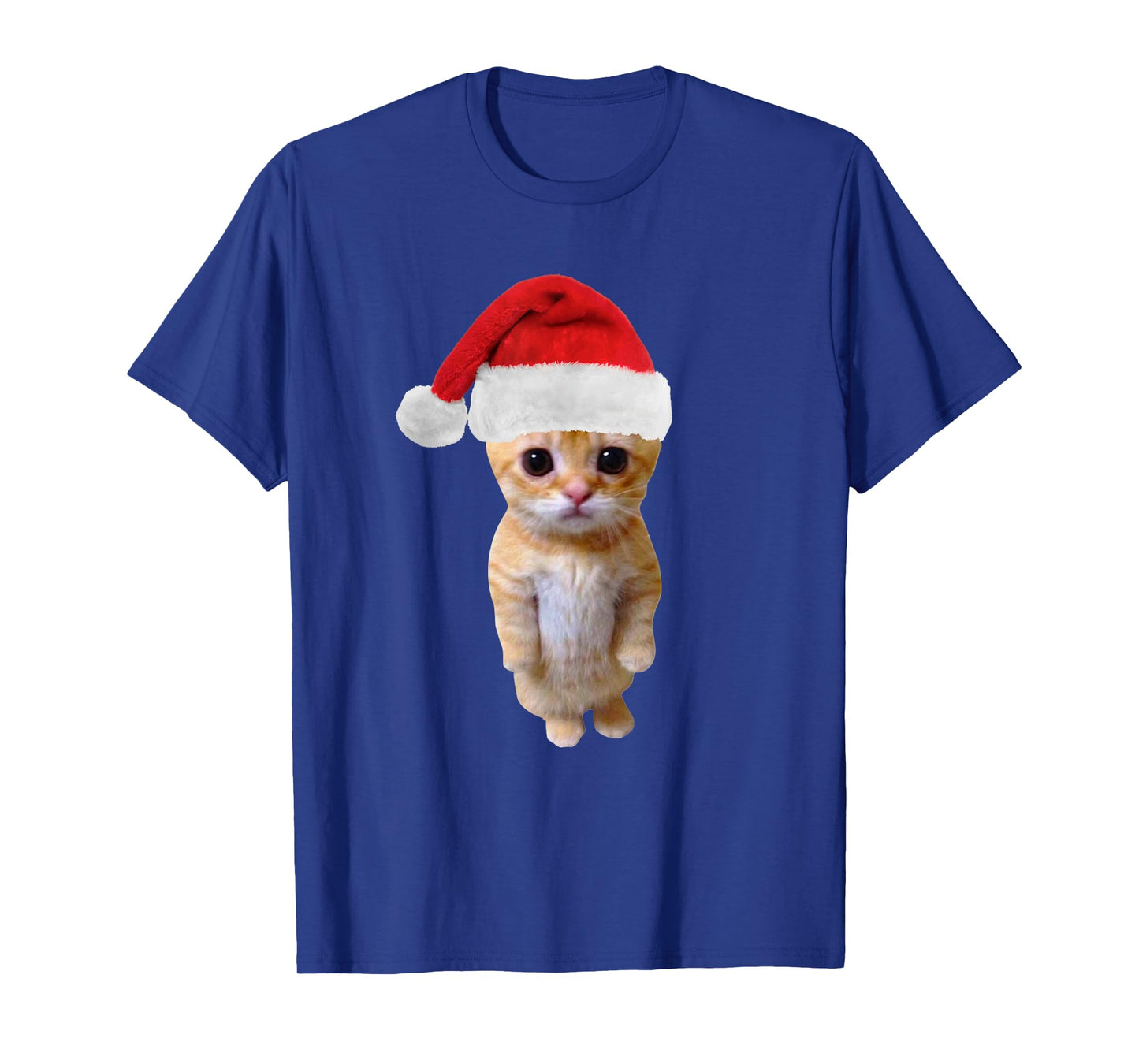 Christmas El Gato Meme Sad Cat Munchkin Kitty Meme Trendy Men Women Kids T-Shirt
