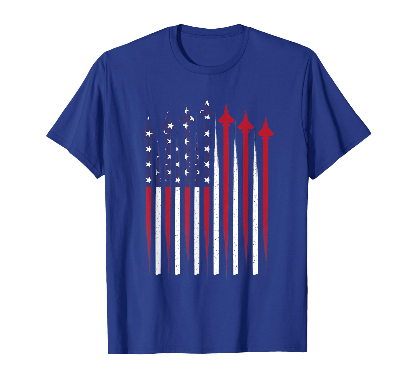 4th Of July Patriotic American Flag Jet Aviator USA Men Boys T-Shirt