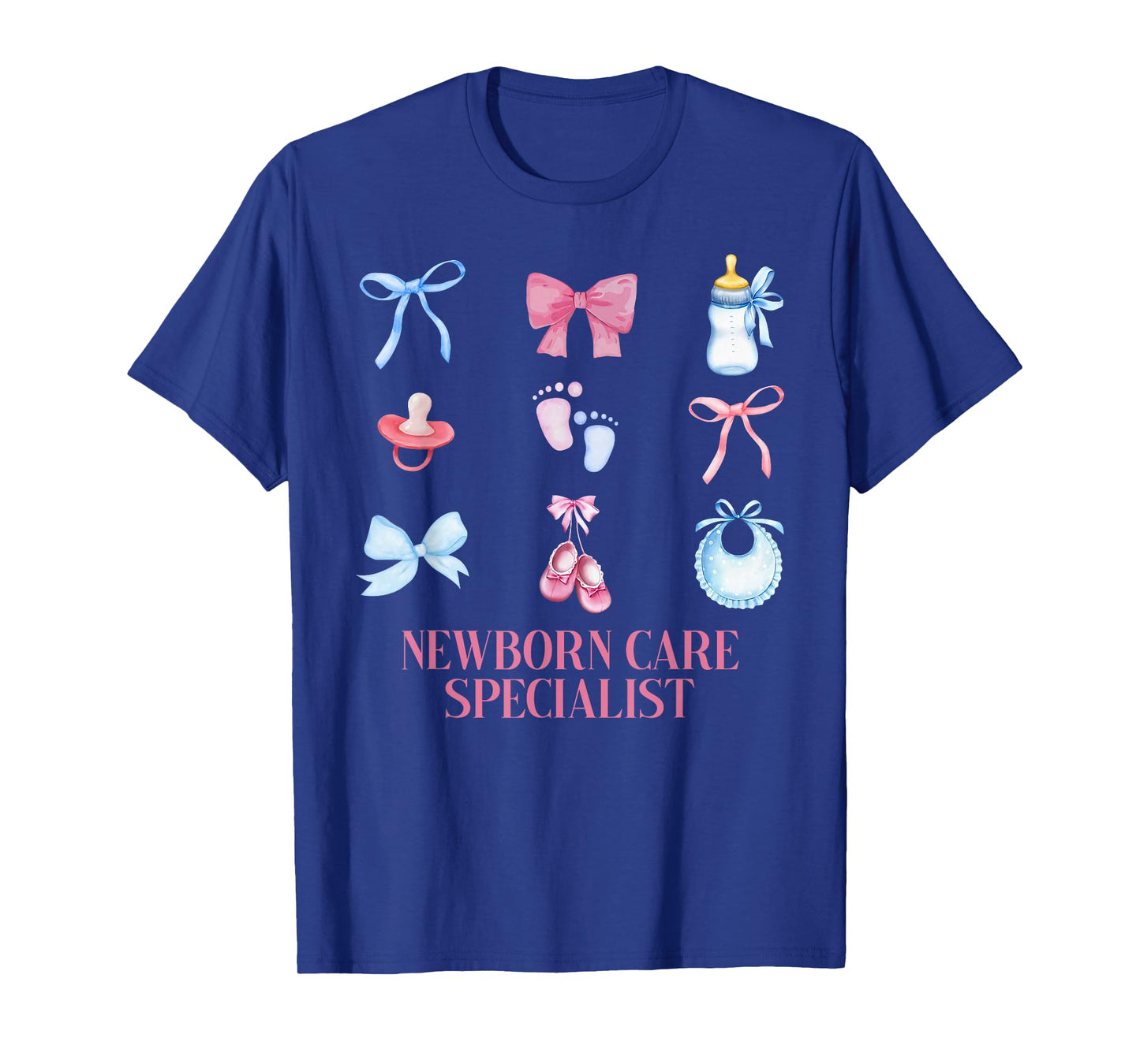 Coquette NCS Newborn Care Specialist Mother Baby Nurse T-Shirt