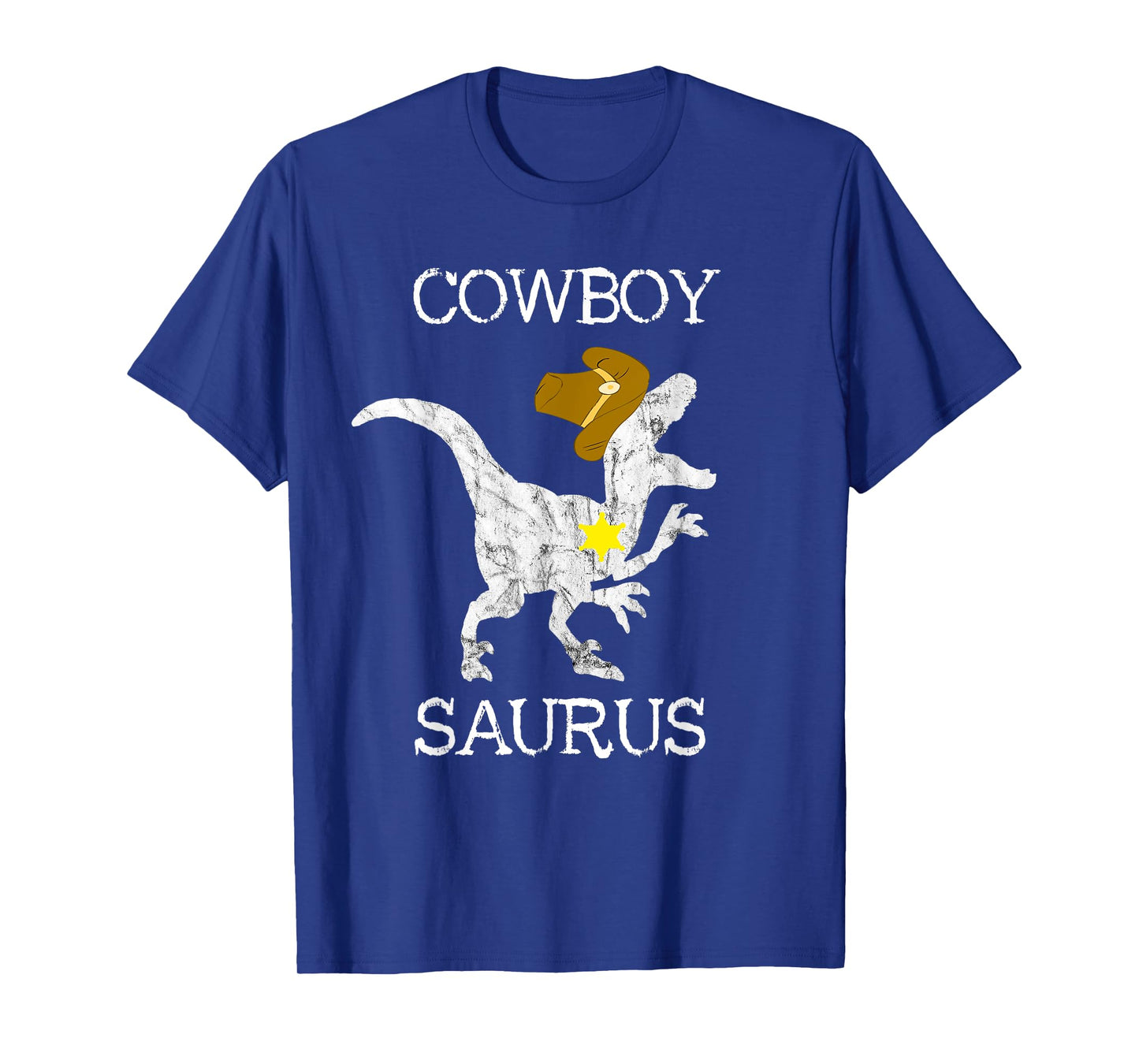 Cowboy Saurus Wild West Sheriff Rancher T Rex Dinosaur Shirt T-Shirt
