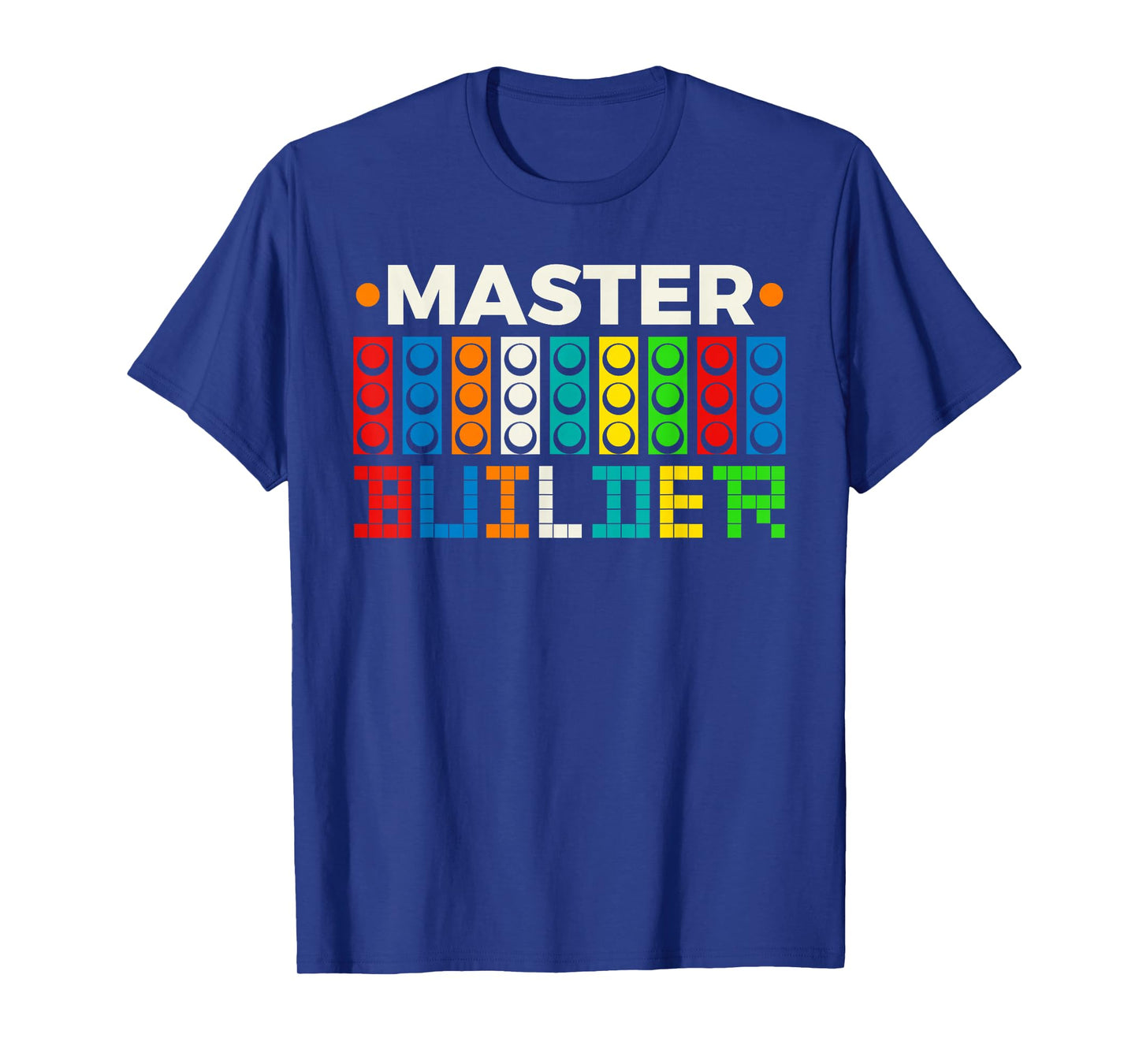 Master Builder Bricks Blocks Play Toys T-Shirt