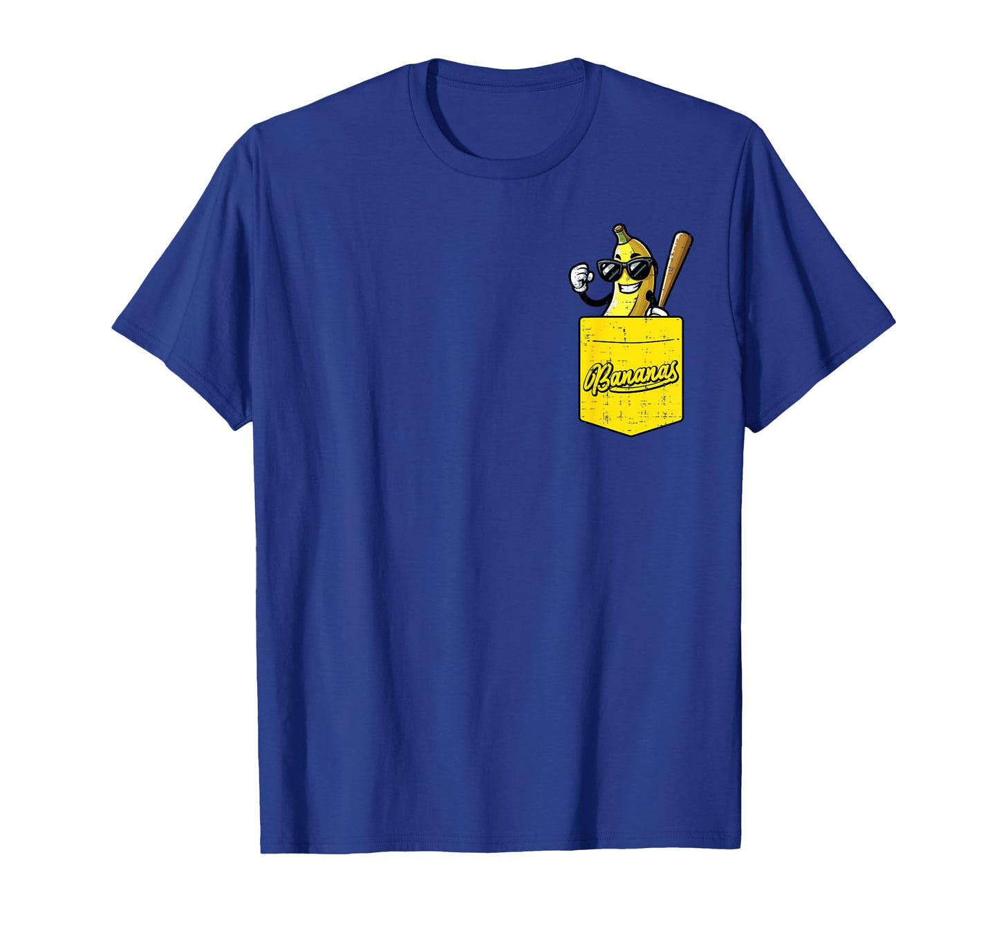 Banana Pocket Fruit Men Boys Kids Women T-Shirt