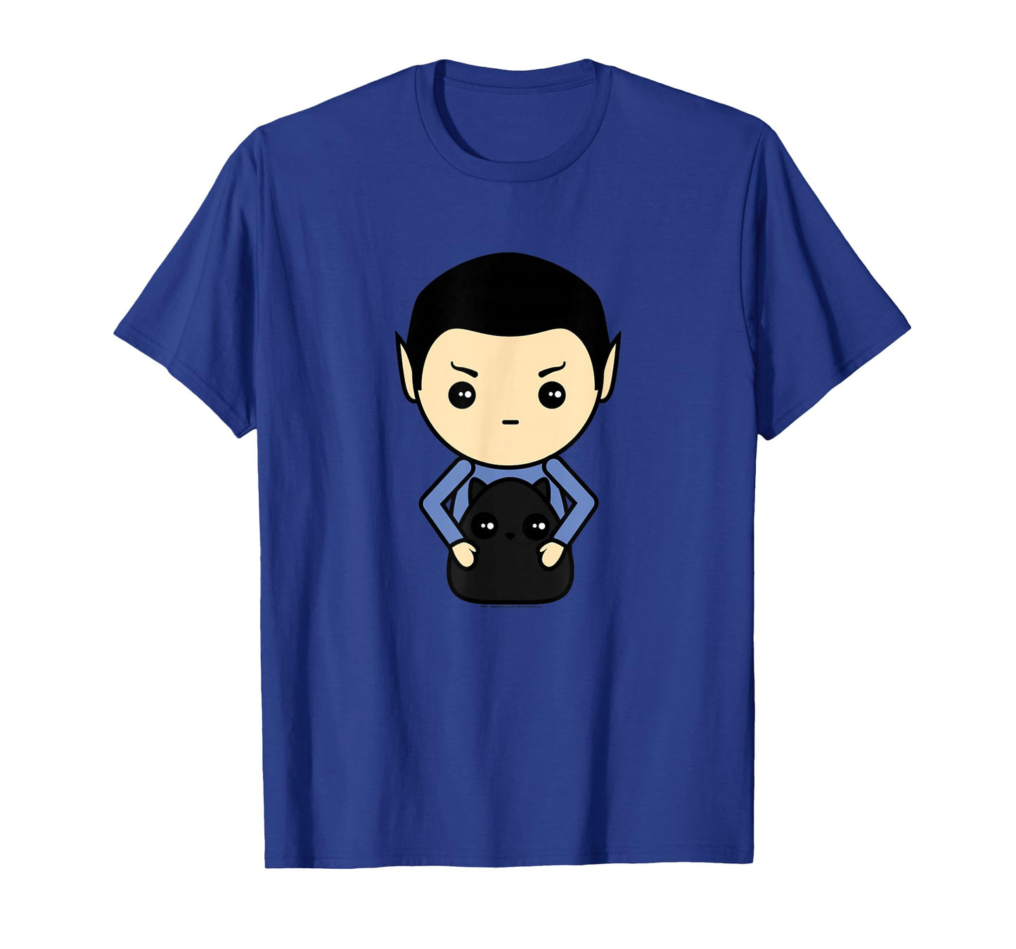 Star Trek: The Original Series Spock With Cat Kawaii T-Shirt