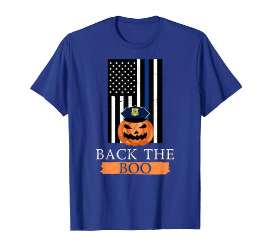 Back the Boo a Law Enforcement Halloween for Police Family T-Shirt