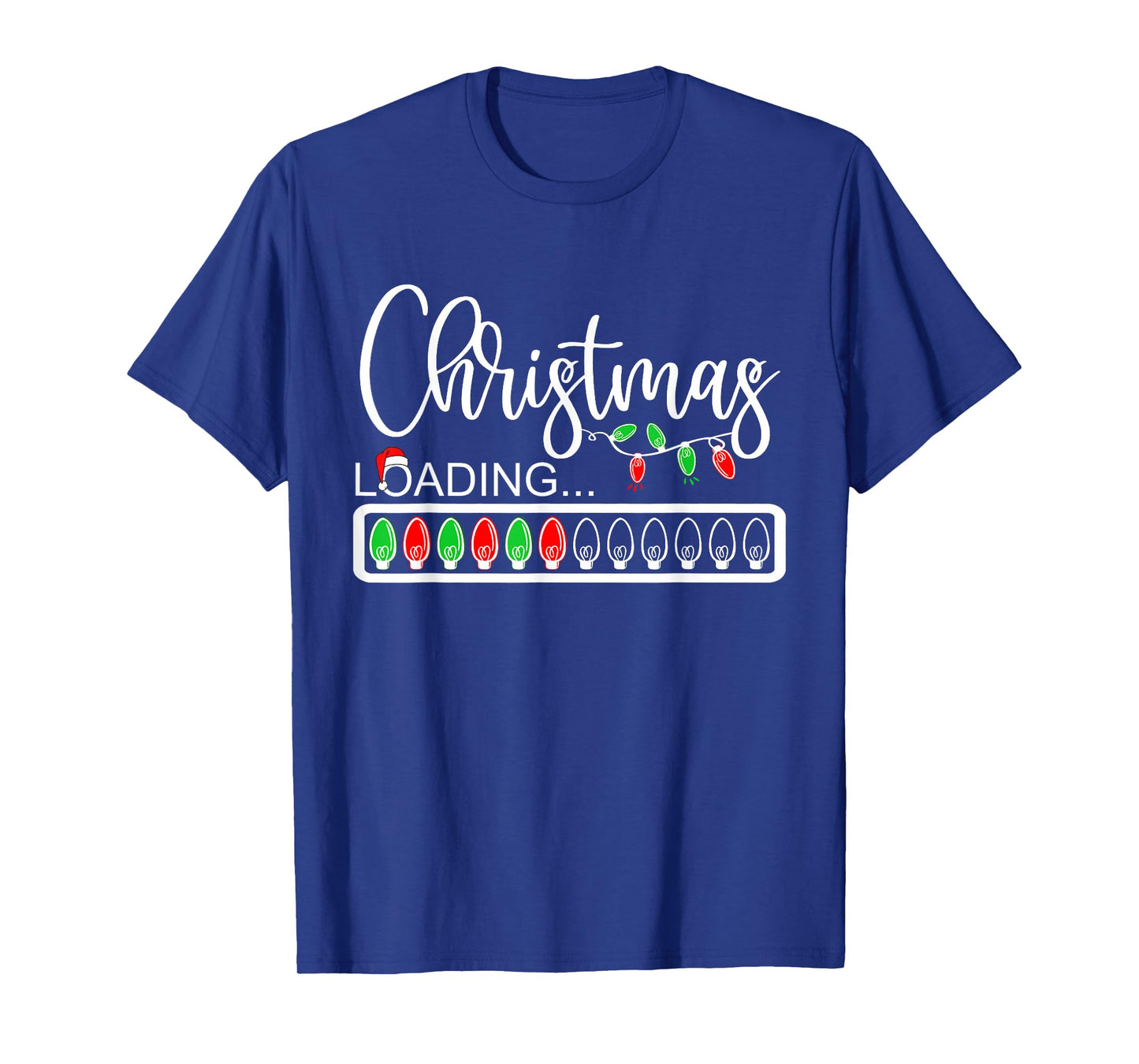 Christmas Break Loading Funny Xmas Holiday Teachers Women T-Shirt