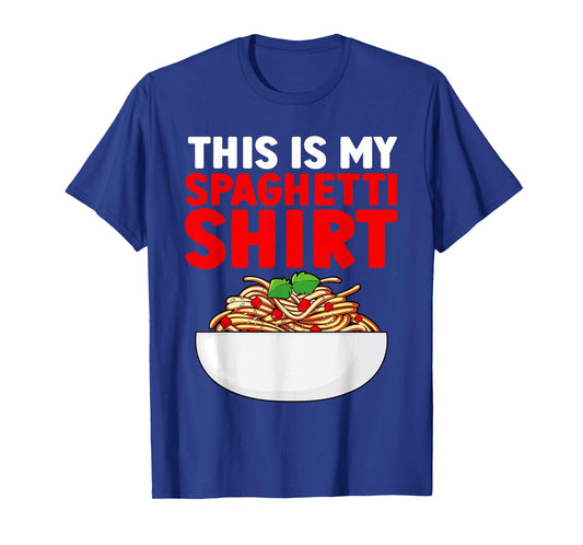 Cute Spaghetti Art For Men Women Kids Pasta Spaghetti Lover T-Shirt