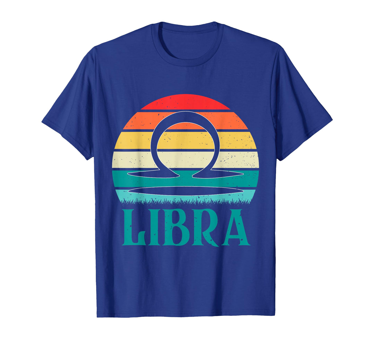 Libra Sunset Libra Zodiac Sign T-Shirt