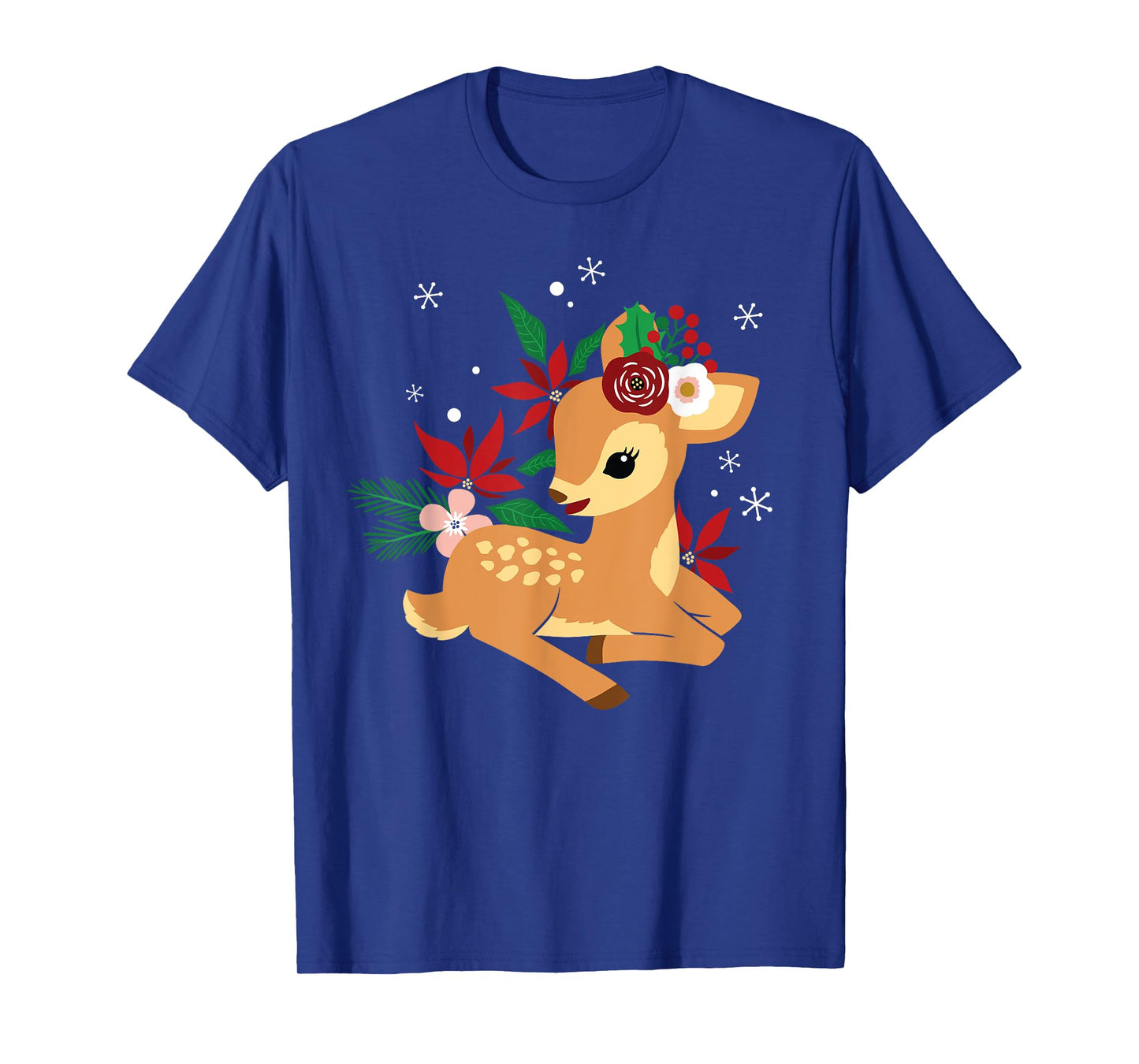Christmas Cute Reindeer Christmas Deer Kids T-Shirt
