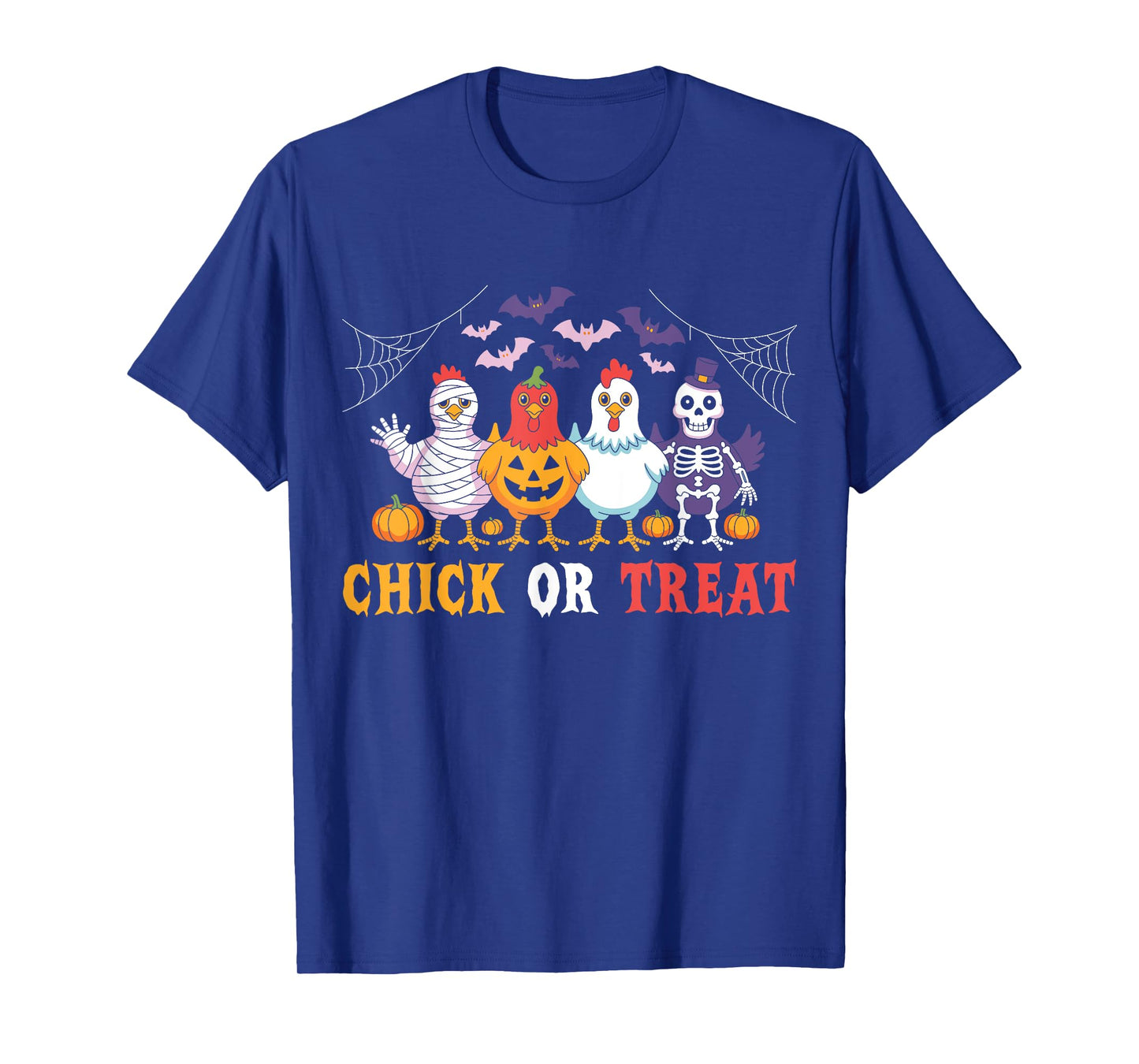 Chicken Chick Or Treat Funny Halloween Costume Farmer T-Shirt