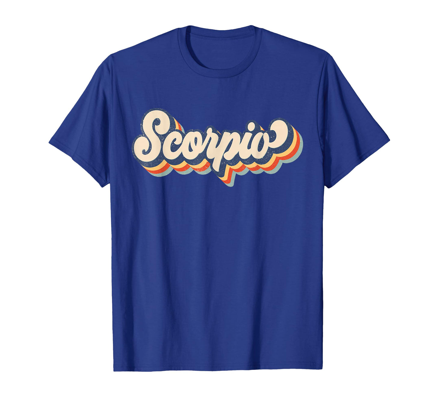 Scorpio Retro Zodiac Sign October November Birthday T-Shirt
