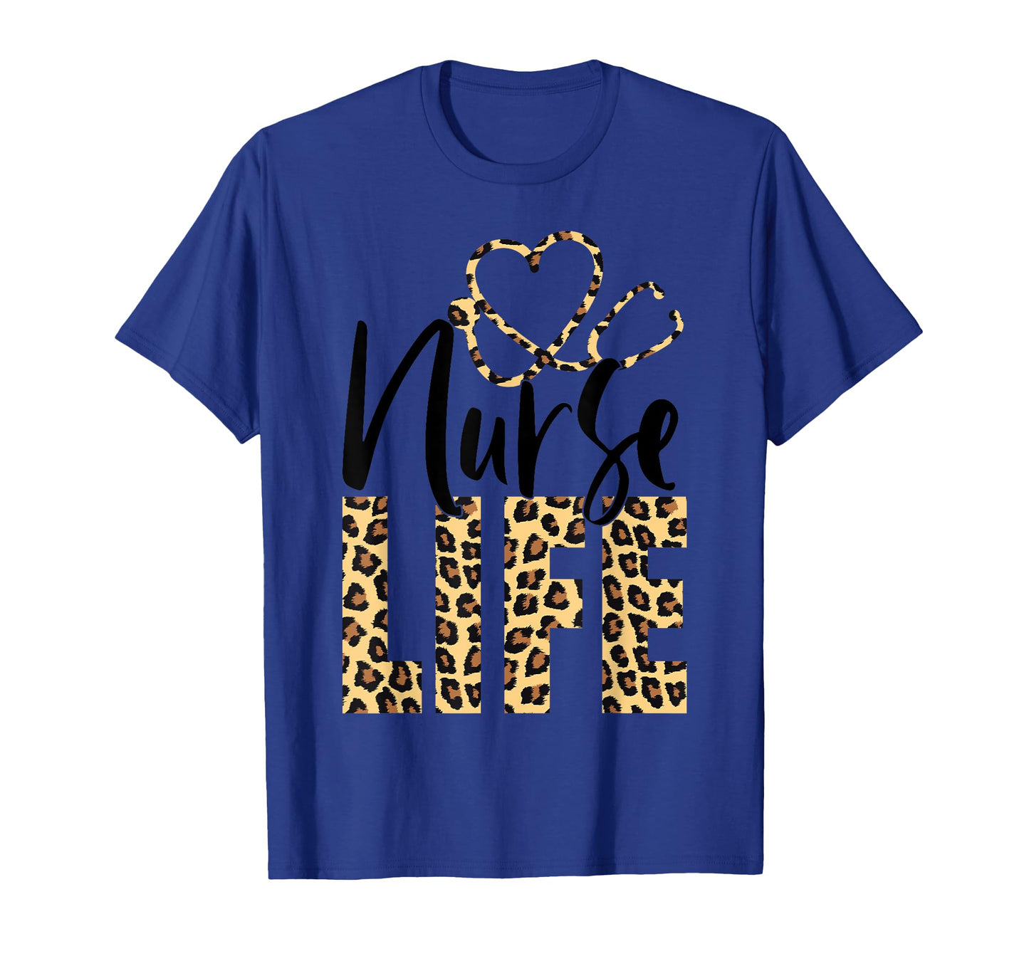 Cute Leopard Nurse Life for Nursing School | Nurse Week 2023 T-Shirt