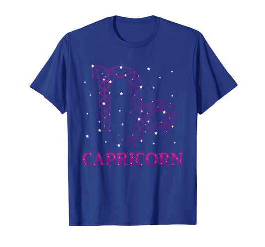 Capricorn Zodiac Sign Men Women Kids Horoscope Birthday T-Shirt