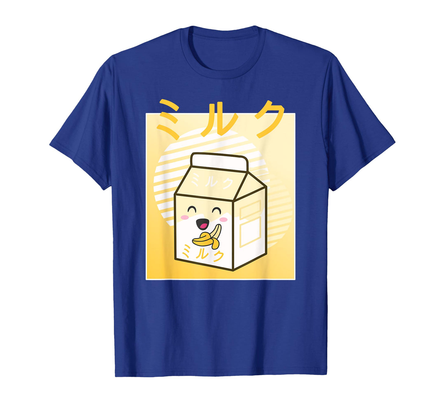 Kawaii Milk Retro Japanese Banana Milkshake Anime T-Shirt