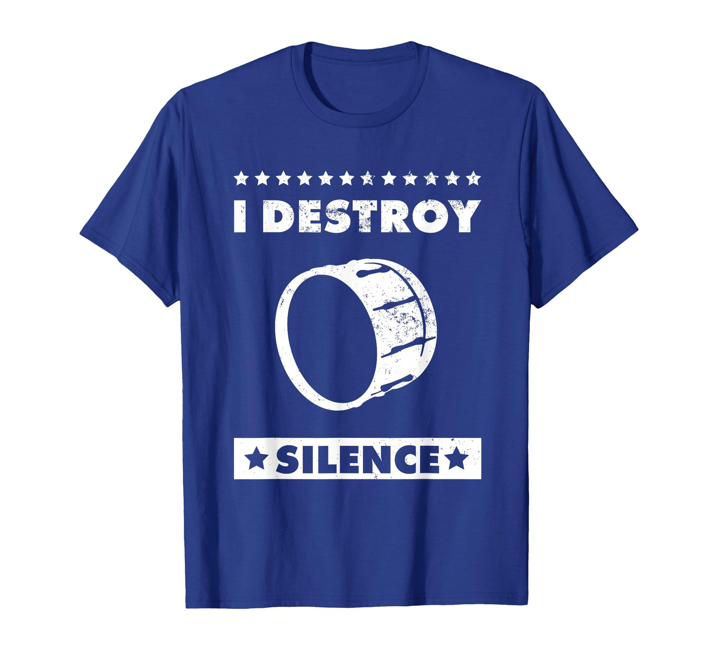 I Destroy Silence - Choir, Marching Band and Bass Drum T-Shirt