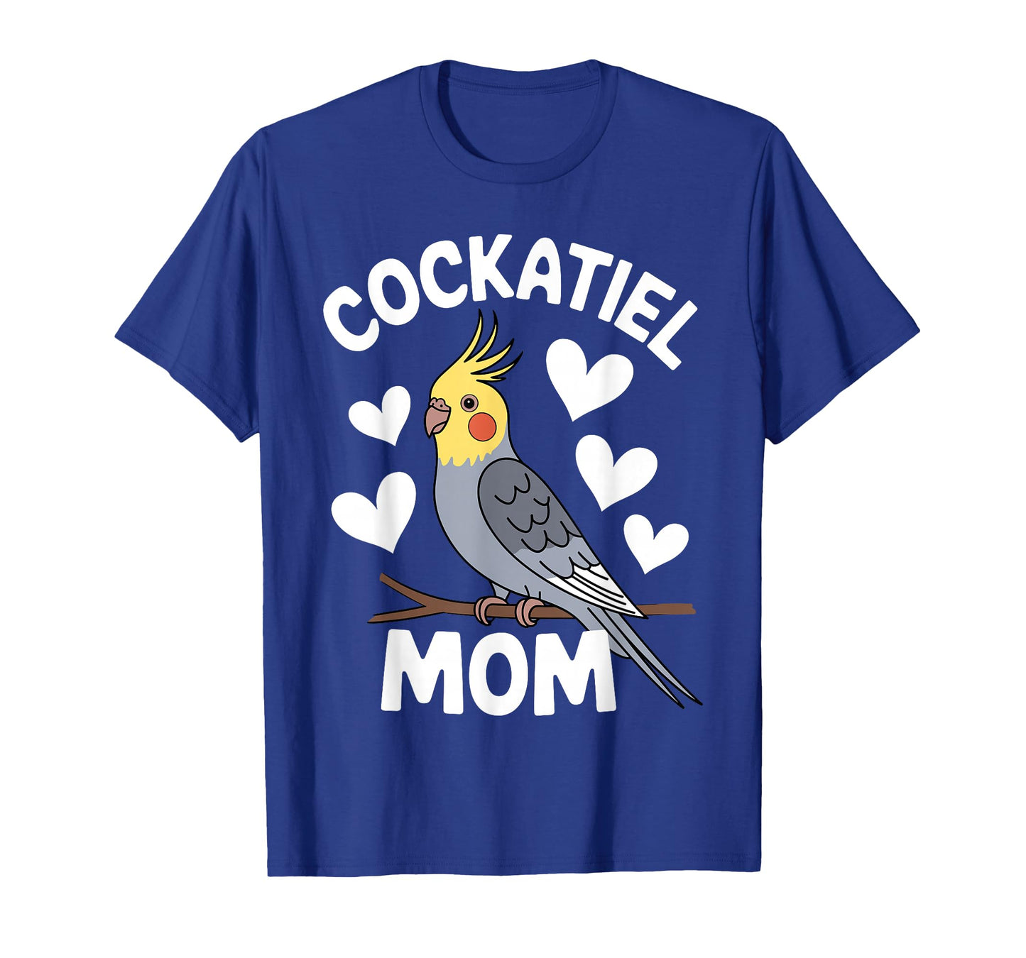Cool Cockatiel Design For Women Girls Cockatiel Bird Lover T-Shirt