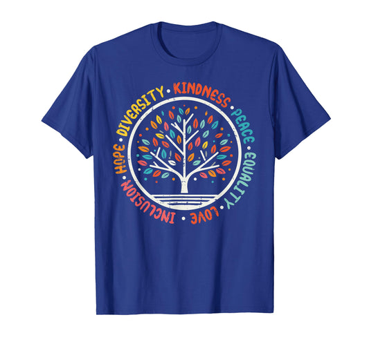 Equality Love Inclusion Diversity Tree Resist Women Men Kids T-Shirt
