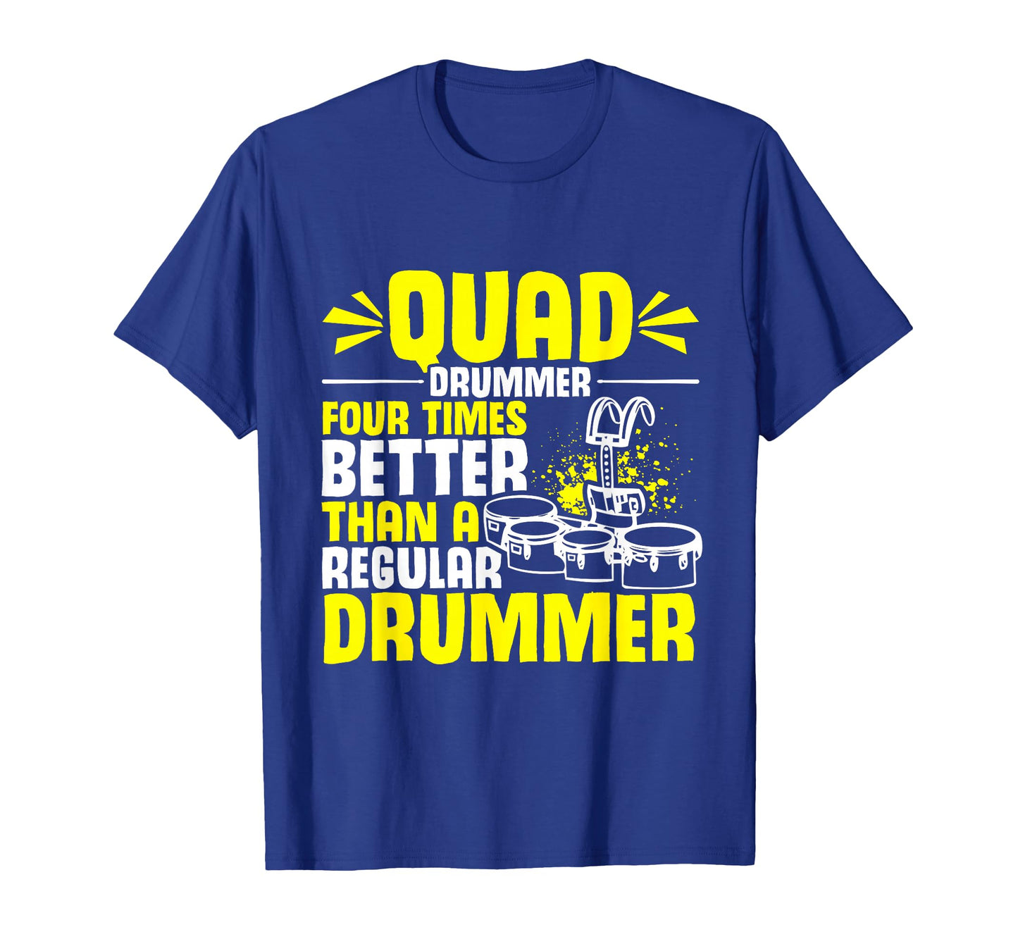 Marching Band | Quad Drum | Funny Tenor Drummer T-Shirt