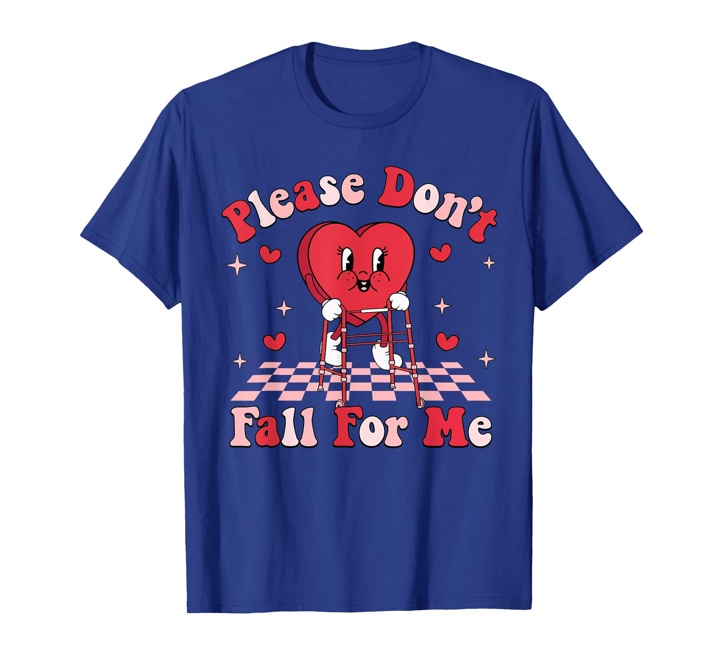 Cute Funny Please Don't Fall For Me PT Physical Therapists T-Shirt