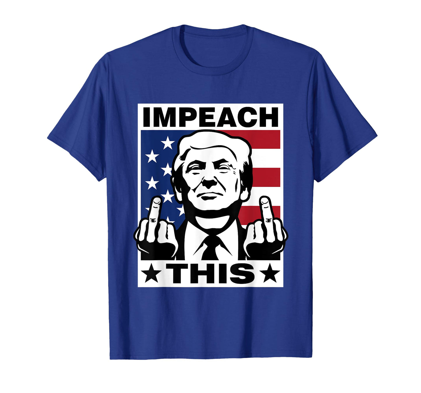 Trump Impeach This USA Fingers Funny 2020 T-Shirt
