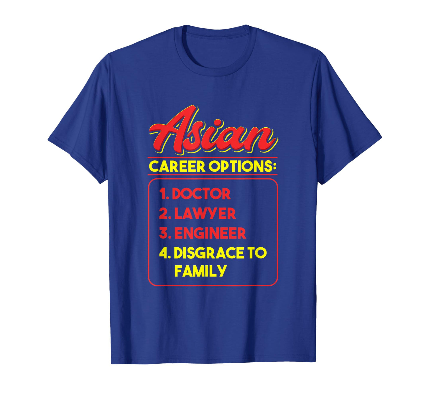 Asian Career Options Japanese Heritage Humor Pride Chinese T-Shirt