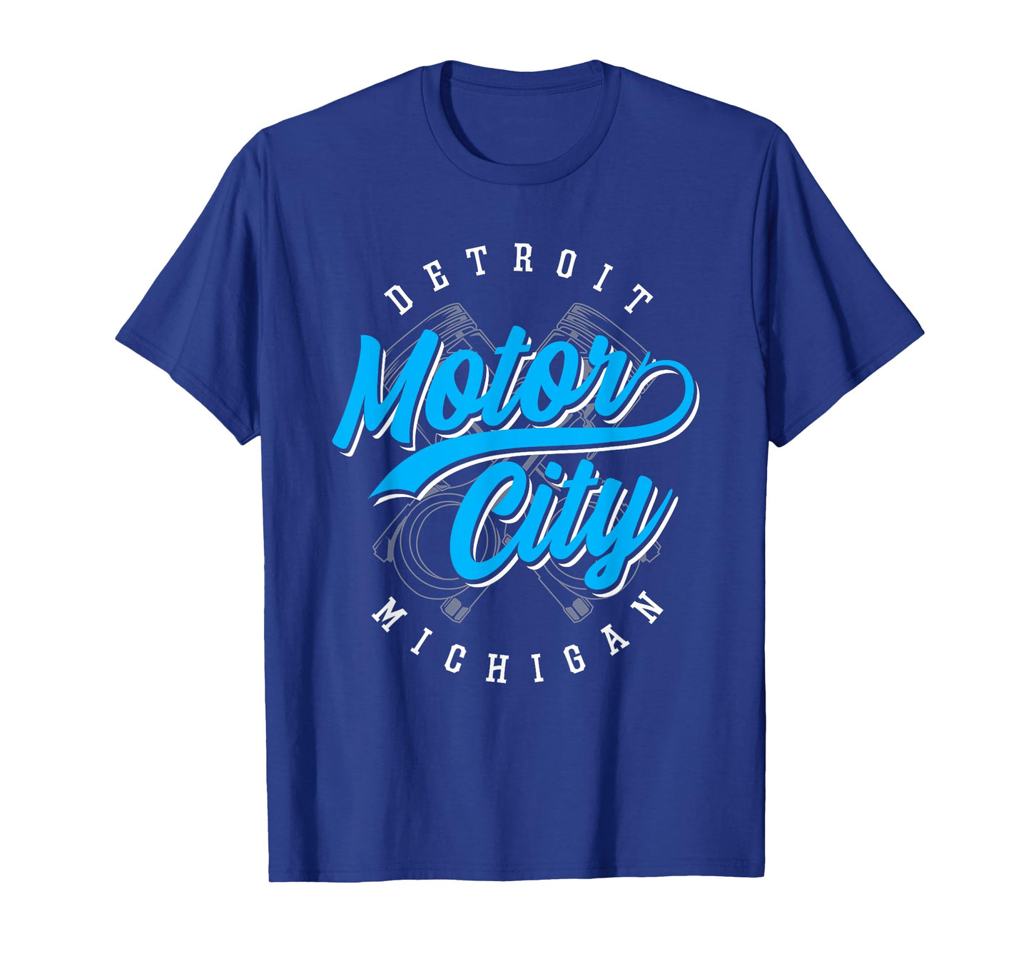 Classic Detroit Motor City Michigan Michiganians Pride Gift T-Shirt
