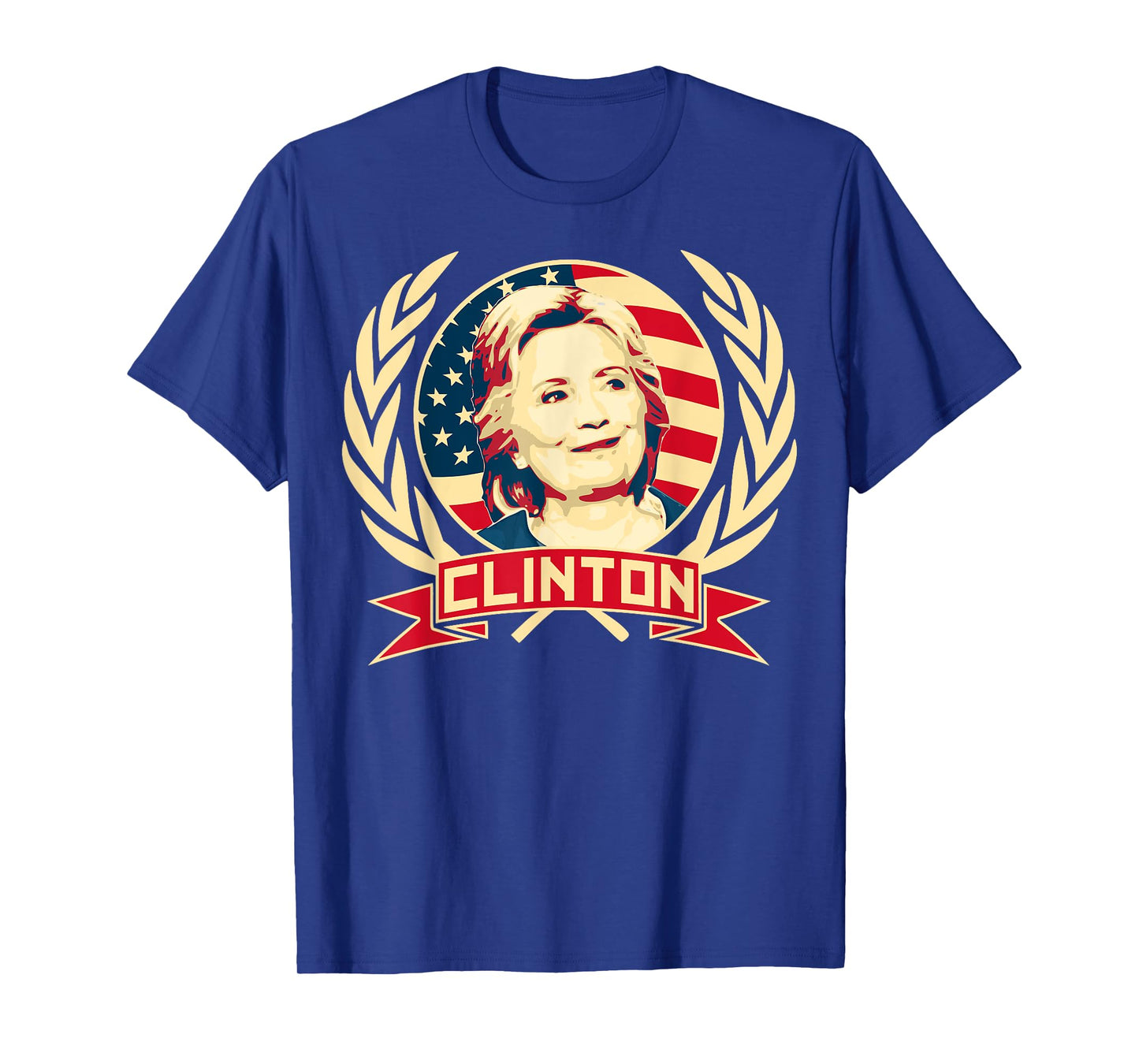Hillary Clinton Stars And Stripes American Pride T-Shirt