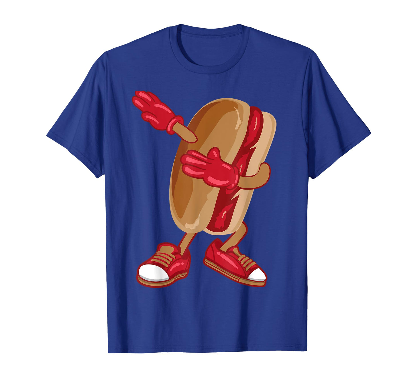 Funny Hot Dog Design For Kids Boys Girls Hotdog Gag Hot Dog T-Shirt