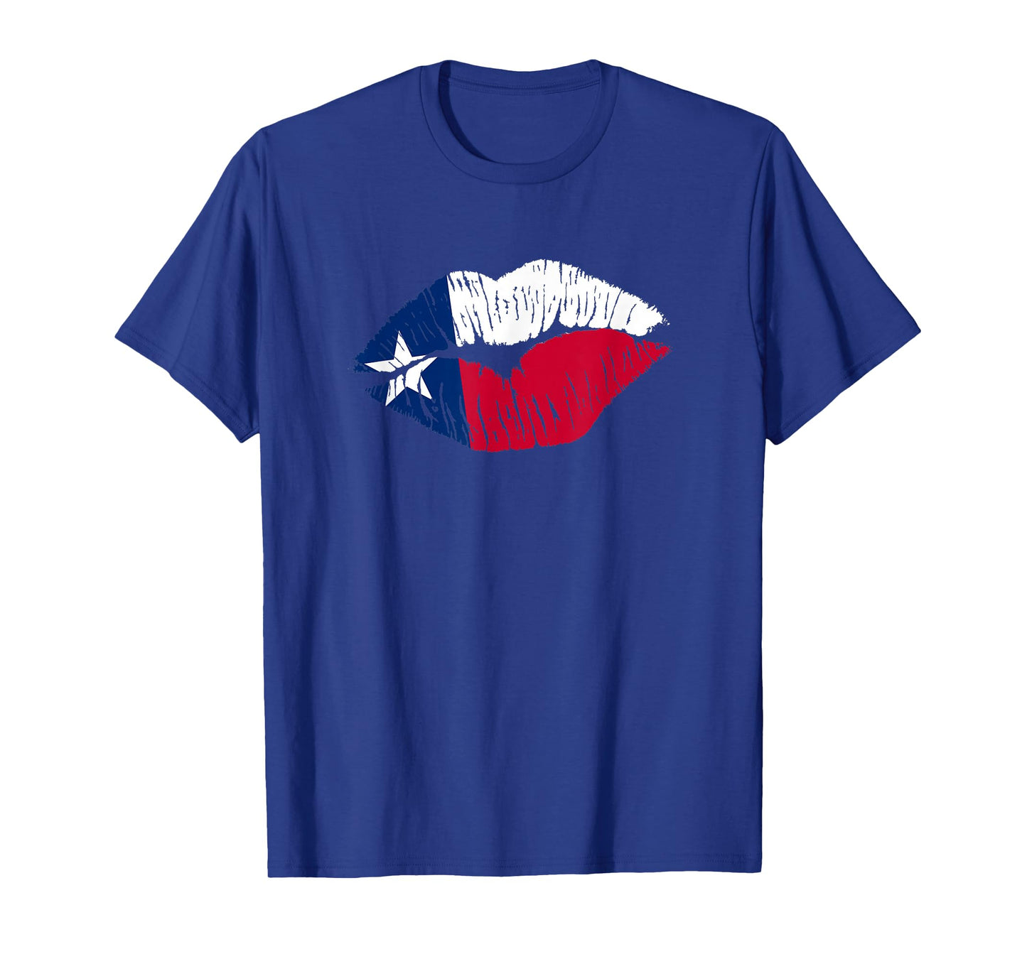 Sexy Biting Lips Texas Flag T-shirt T-Shirt