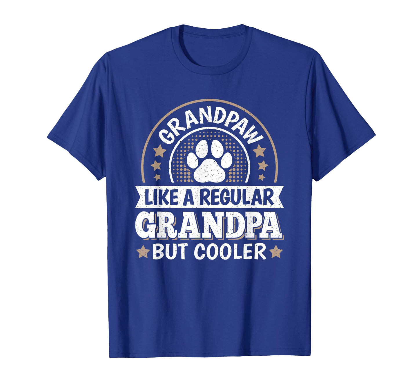 Funny Grandpaw Like A Regular Grandpa But Cooler Grandpa T-Shirt