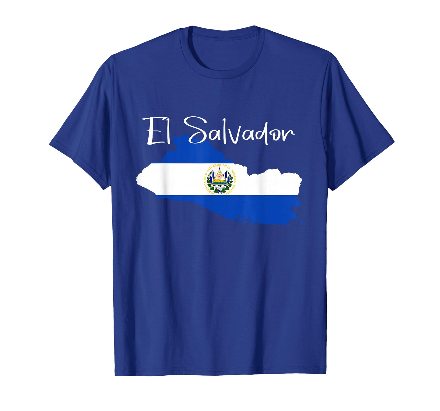 El Salvador Flag Shirt, El Salvador map, Salvador for Women T-Shirt